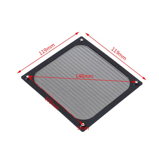 120mm Computer Fan Filter Grill